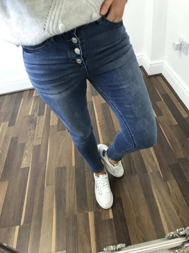 Romina High Waisted Denim Jeans 