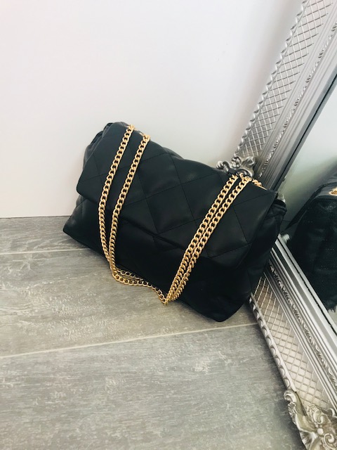 Kaia Shoulder Bag - Black 