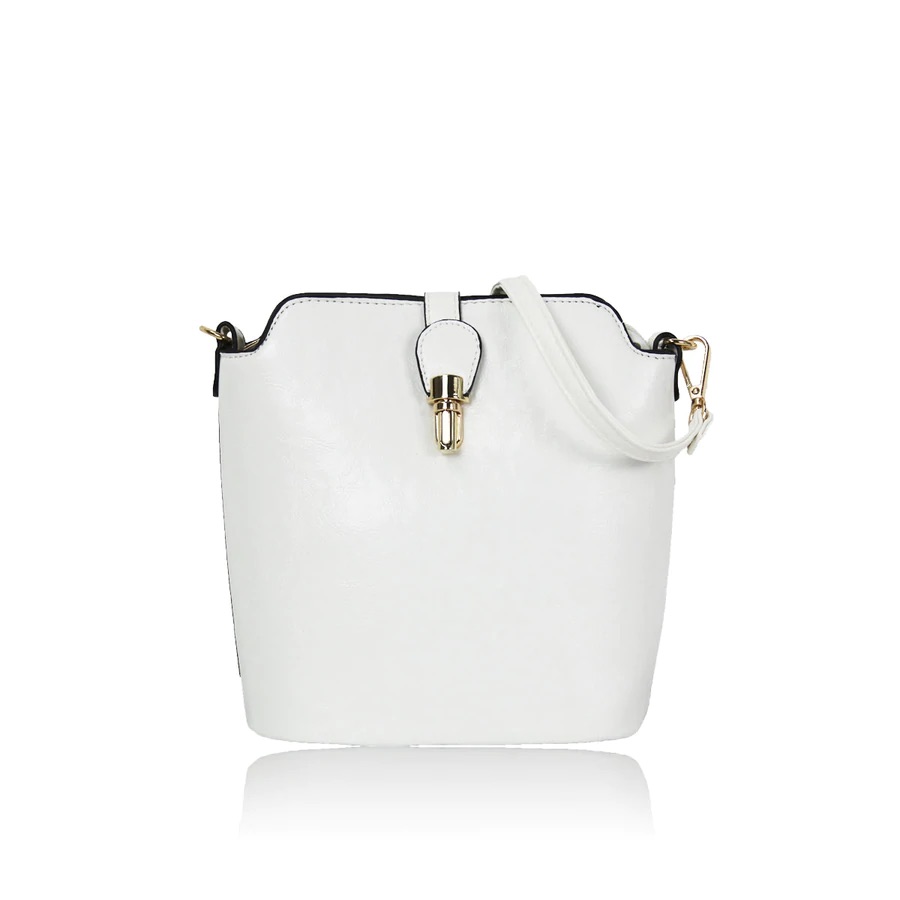 Brenda Crossbody Bag - White 