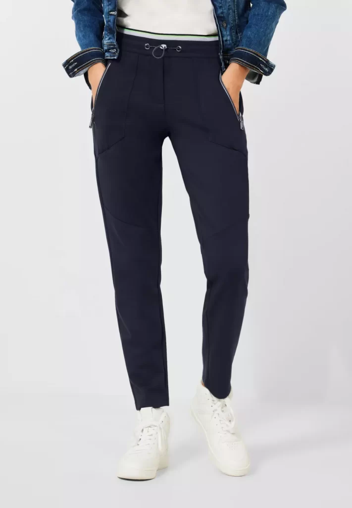 Cecil Tracey Trousers - Navy 