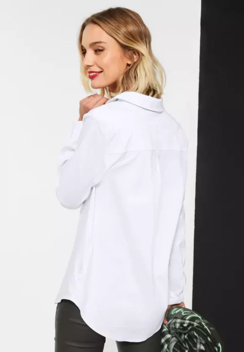 Street One Allie Blouse in White