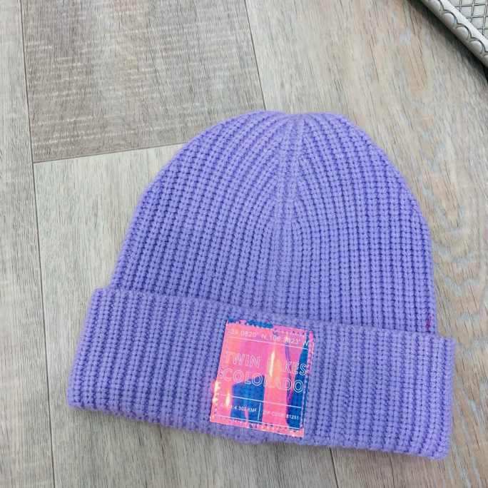 Pieces Nenni hat in lilac