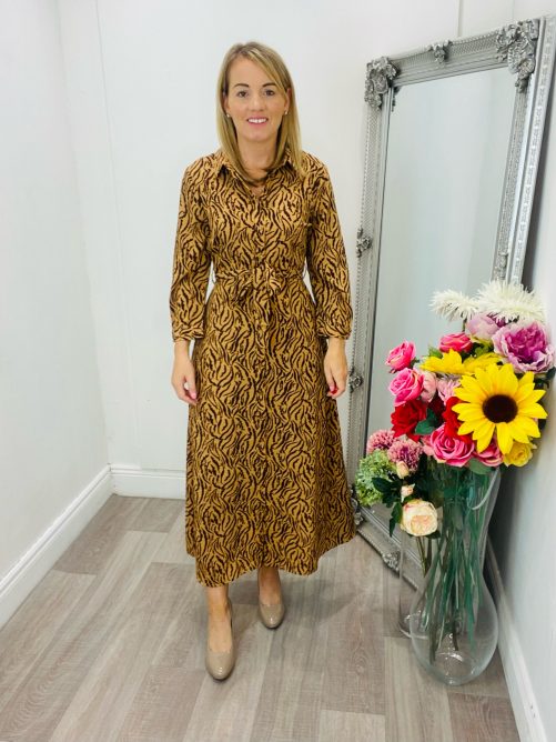 Marc Angelo Pieces April Dress in Camel