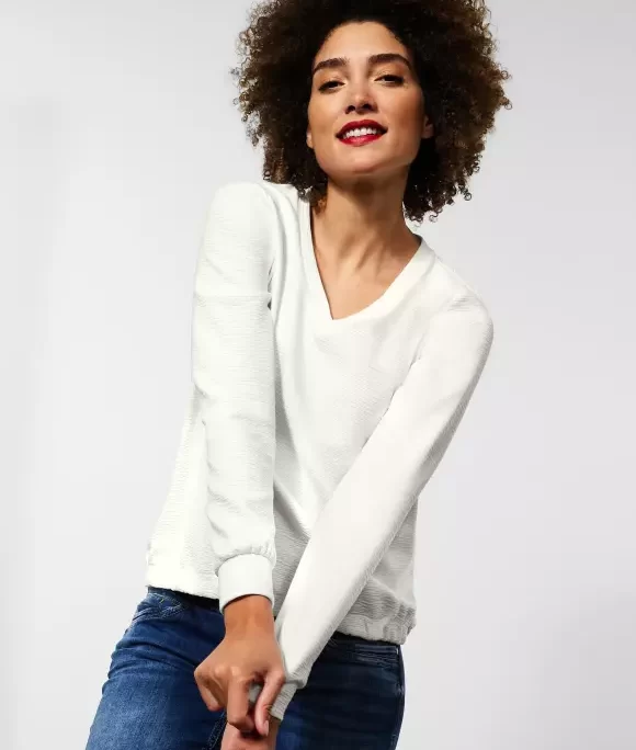 Street One Cathriona Top in off white