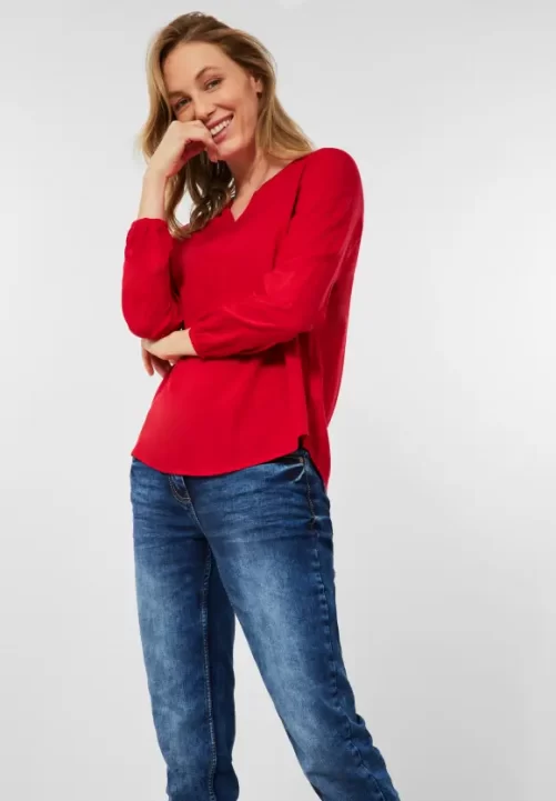 Cecil Sally Top in red