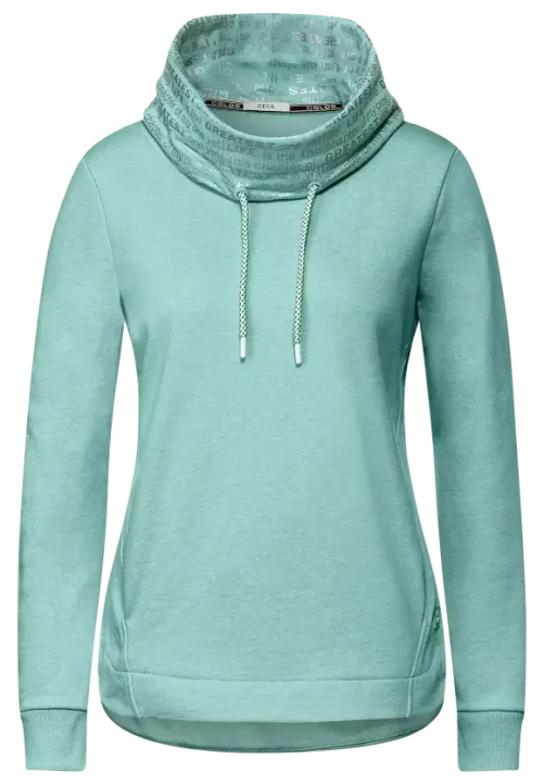 Cecil Danni Sweatshirt in turquoise