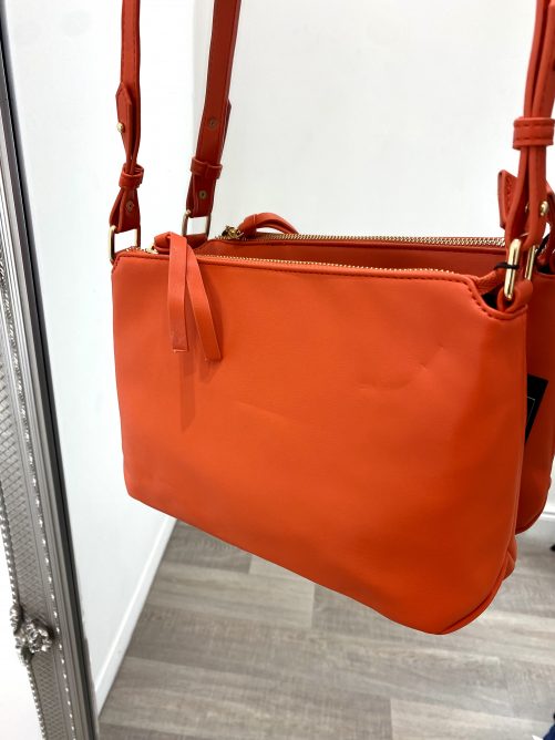 Pieces Anni Crossbody Bag in orange
