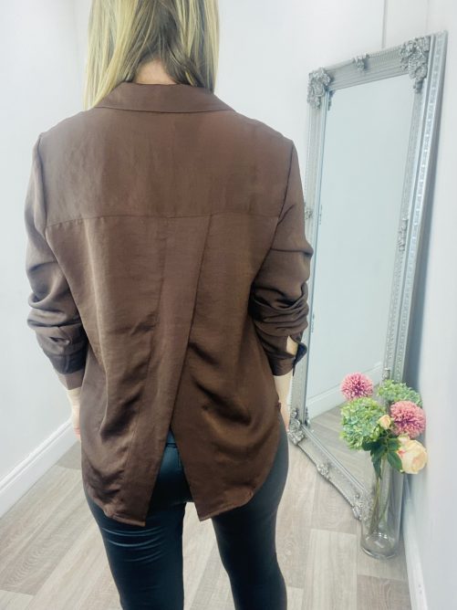 Mina shirt in brown