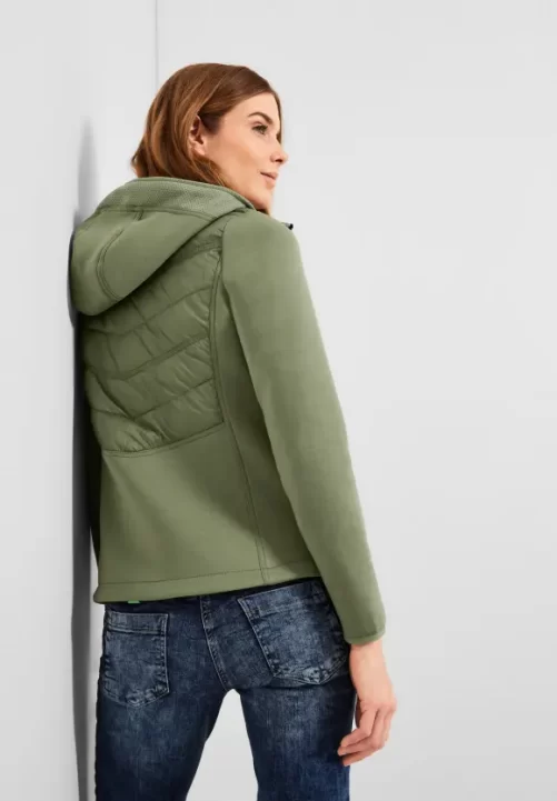 Cecil Nora Jacket in sage green