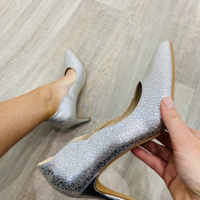 Oxlease heel in silver