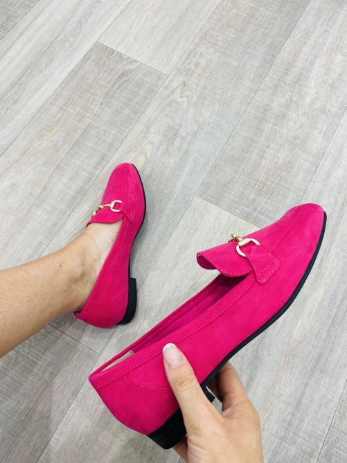 Lulu loafers in pink