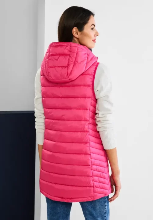 Street One Becky Gilet in pink