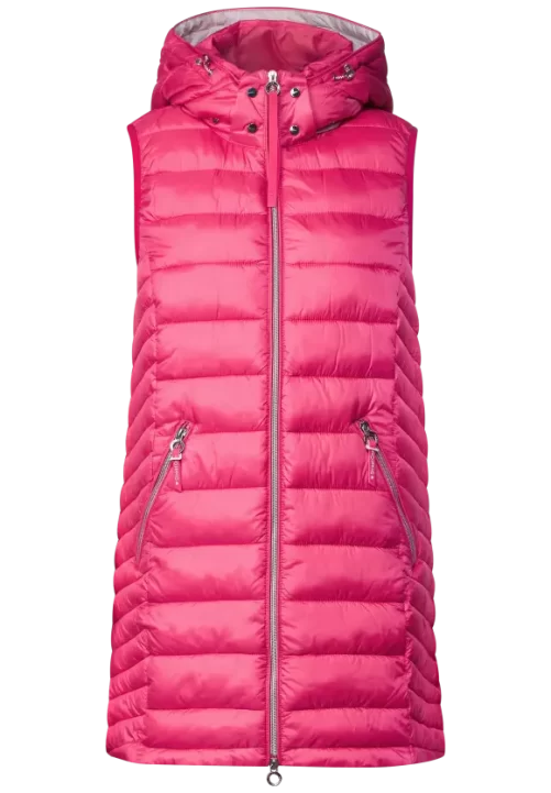 Street One Becky Gilet in pink