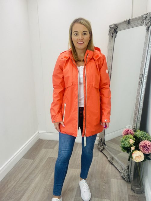 Mary Jacket in coral