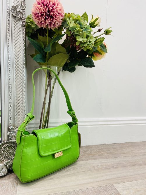 Penny Shoulder handbag in lime