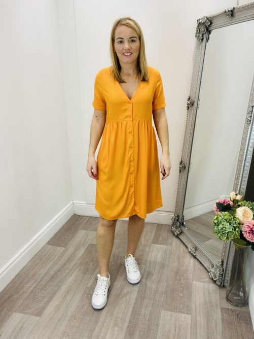 Laura Short sleeve in orange