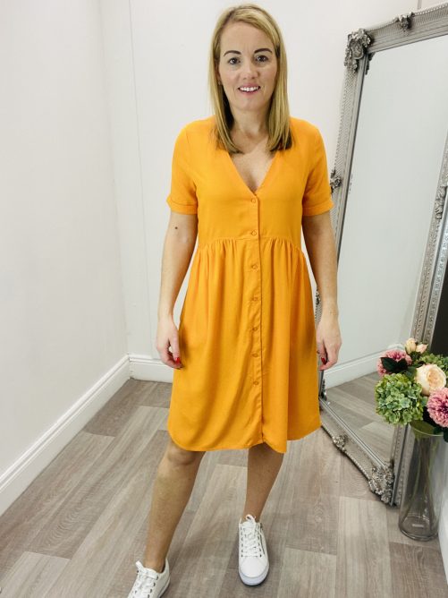 Laura Short sleeve in orange
