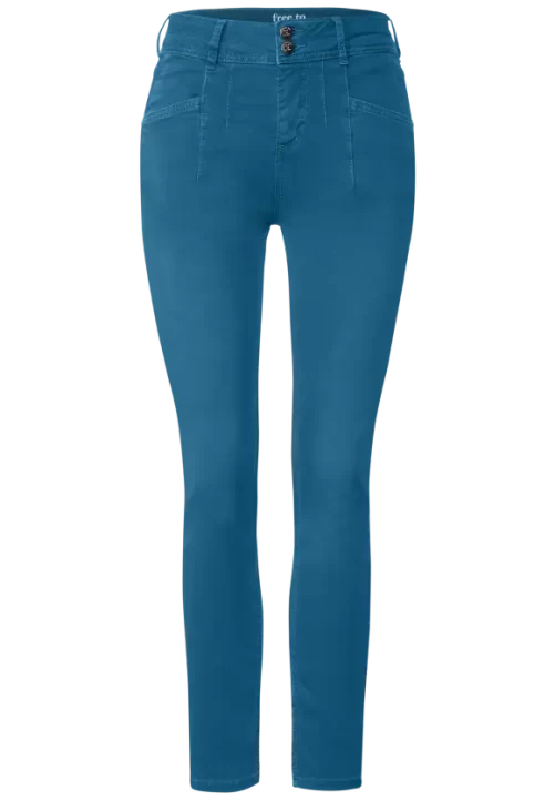 York jeans in teal