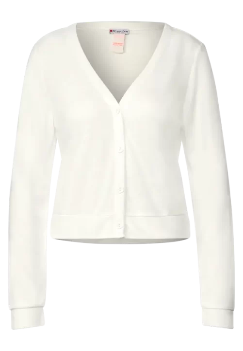 Lara cardigan in white