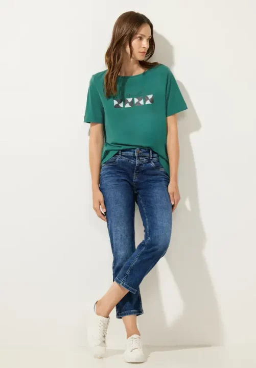 Betty top in green