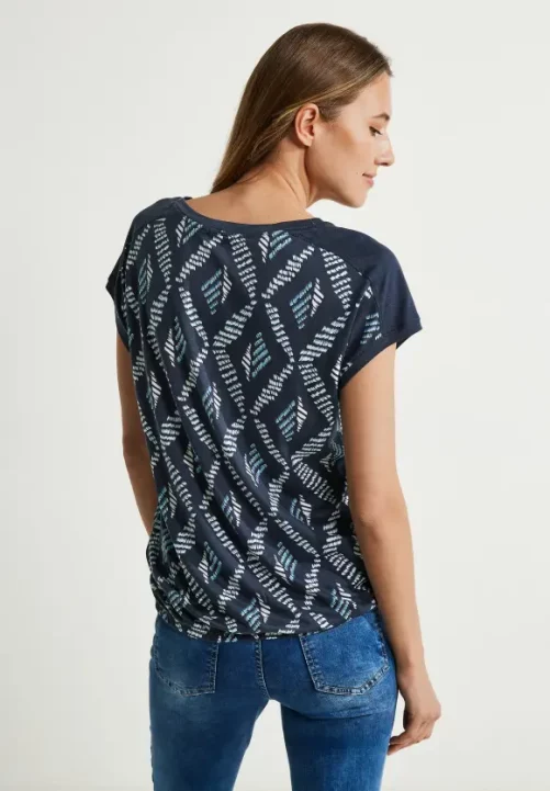Vicky top in navy
