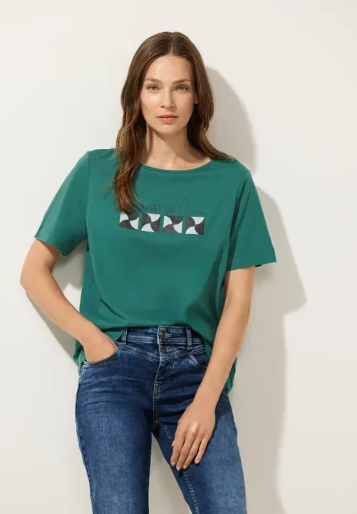 Betty top in green
