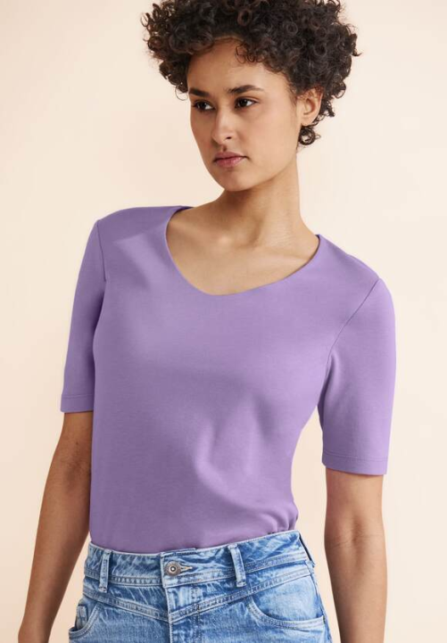 Street One Palmira T-Shirt – Lilac