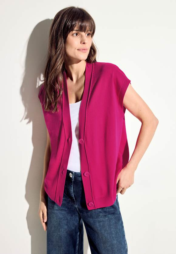 Cecil Leanne S/S Cardigan – Rose Pink